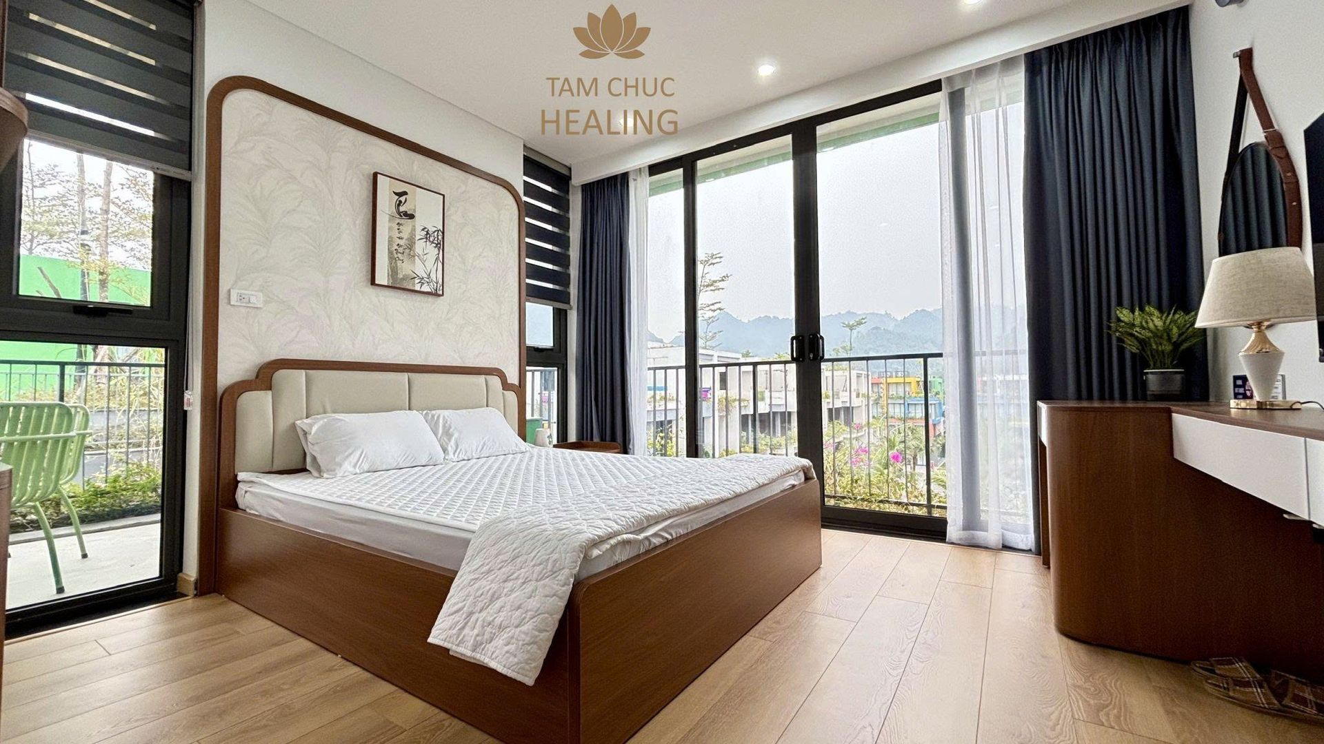 ảnh phòng nghỉ tại Tam Chuc Healing Homestay